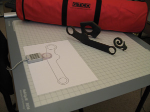 FastCOPY 2D digitizing system for NC parts