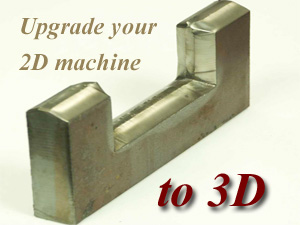 Find out how to upgrade your 2D cutting machine to 3D
