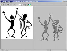 Outline is a simple program to convert scanned images to NC
