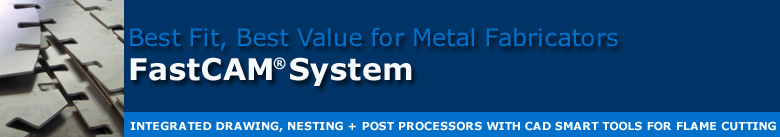 FastCAM Best Fit, Best Value for Metal Profilers
