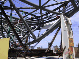 FastFRAME&reg saved hundreds of hours in the design stage of this complex space frame development. Of equal value, the extraction of fabrication data needed for processing was simple!