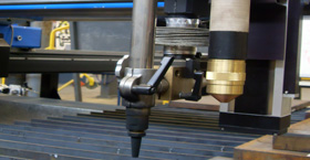 Check and edit code before flame cutting